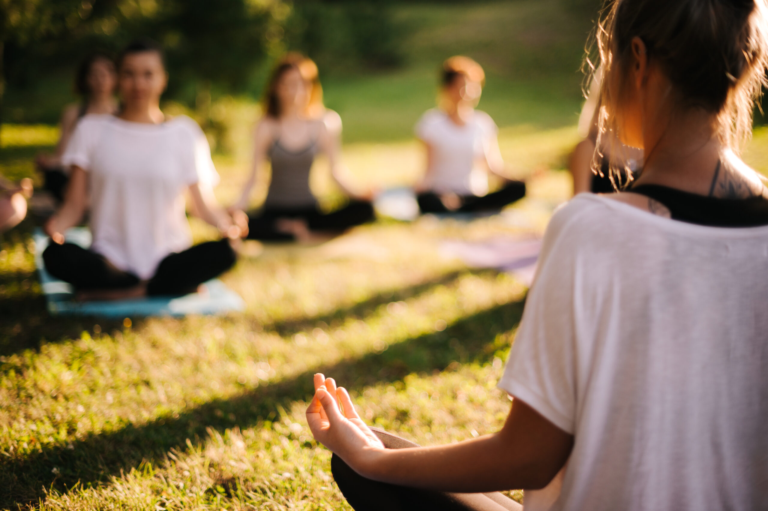Outdoor wellness retreat